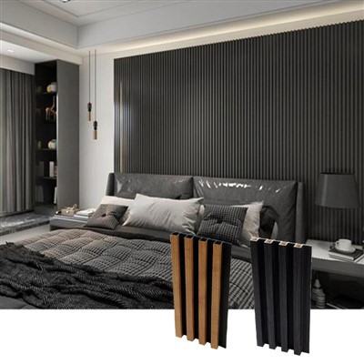 Panells de paret de PVC decoratius interiors de diversos colors